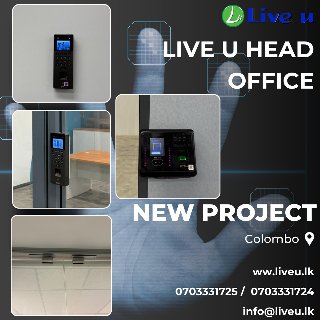 We’re proud to announce the successful implementation of our latest access control system from the Live U Head Office! 🏢